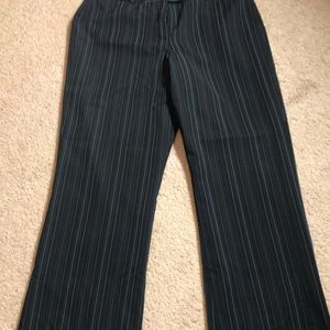 Stripped blue suit pant only